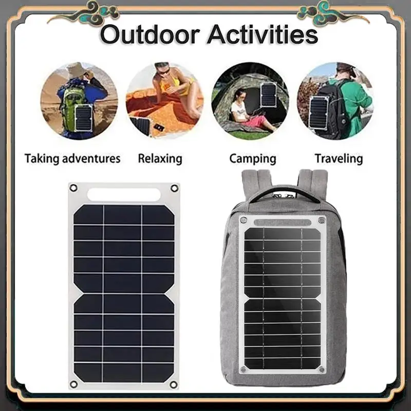 5V 6W Solar Panel Portable Battery Panel Solar Charger Mobile Phone Mobile Power For Outdoor Hiking Camping Easy Install
5V 6W Solar Panel Portable Battery Panel Solar Charger Mobile Phone Mobile Power For Outdoor Hiking Camping Easy Install