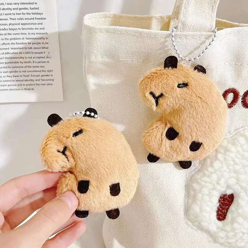 Capybara Squeak Keychain Pendant DIY Birthday Cake Decoration Desktop ツイステ ぬいぐるみ 10cm Llaveros Children Christmas Gift
Capybara Squeak Keychain Pendant DIY Birthday Cake Decoration Desktop ツイステ ぬいぐるみ 10cm Llaveros Children Christmas Gift