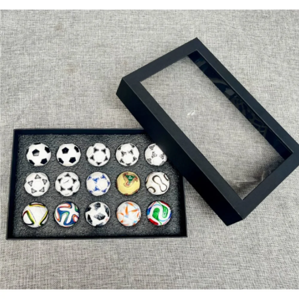 15pcs World Football Collection Set Mini Football Commemorative Collection Desktop Decorat Car Ornament Football Model Fans Gift
15pcs World Football Collection Set Mini Football Commemorative Collection Desktop Decorat Car Ornament Football Model Fans Gift