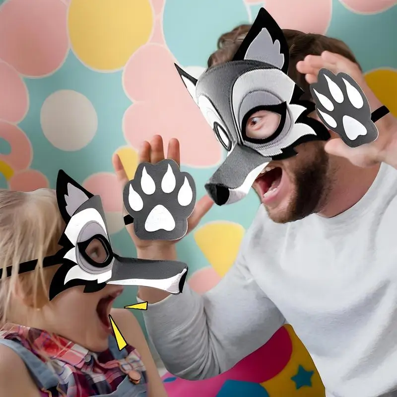 Костюм оборотня, забавный нарядный комплект, реалистичный костюм серого волка, комплект для детей и взрослых, косплей, сценическое представление, Хэллоуин
Костюм оборотня, забавный нарядный комплект, реалистичный костюм серого волка, комплект для детей и взрослых, косплей, сценическое представление, Хэллоуин