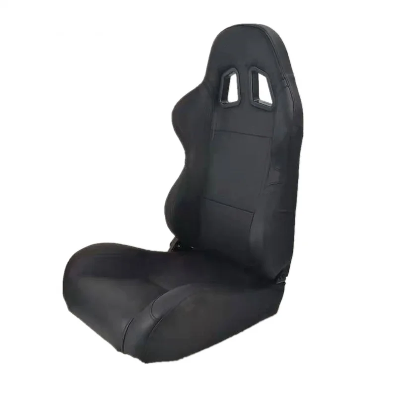 Classic All Black PVC Leather Adjuster Double Slide Rail Modified Car Universal Racing Chair
Classic All Black PVC Leather Adjuster Double Slide Rail Modified Car Universal Racing Chair