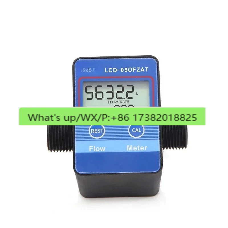 LCD-05ZAT Micro Oval Gear Flowmeter 1/2'' With LCD Digital Display Meter
LCD-05ZAT Micro Oval Gear Flowmeter 1/2'' With LCD Digital Display Meter