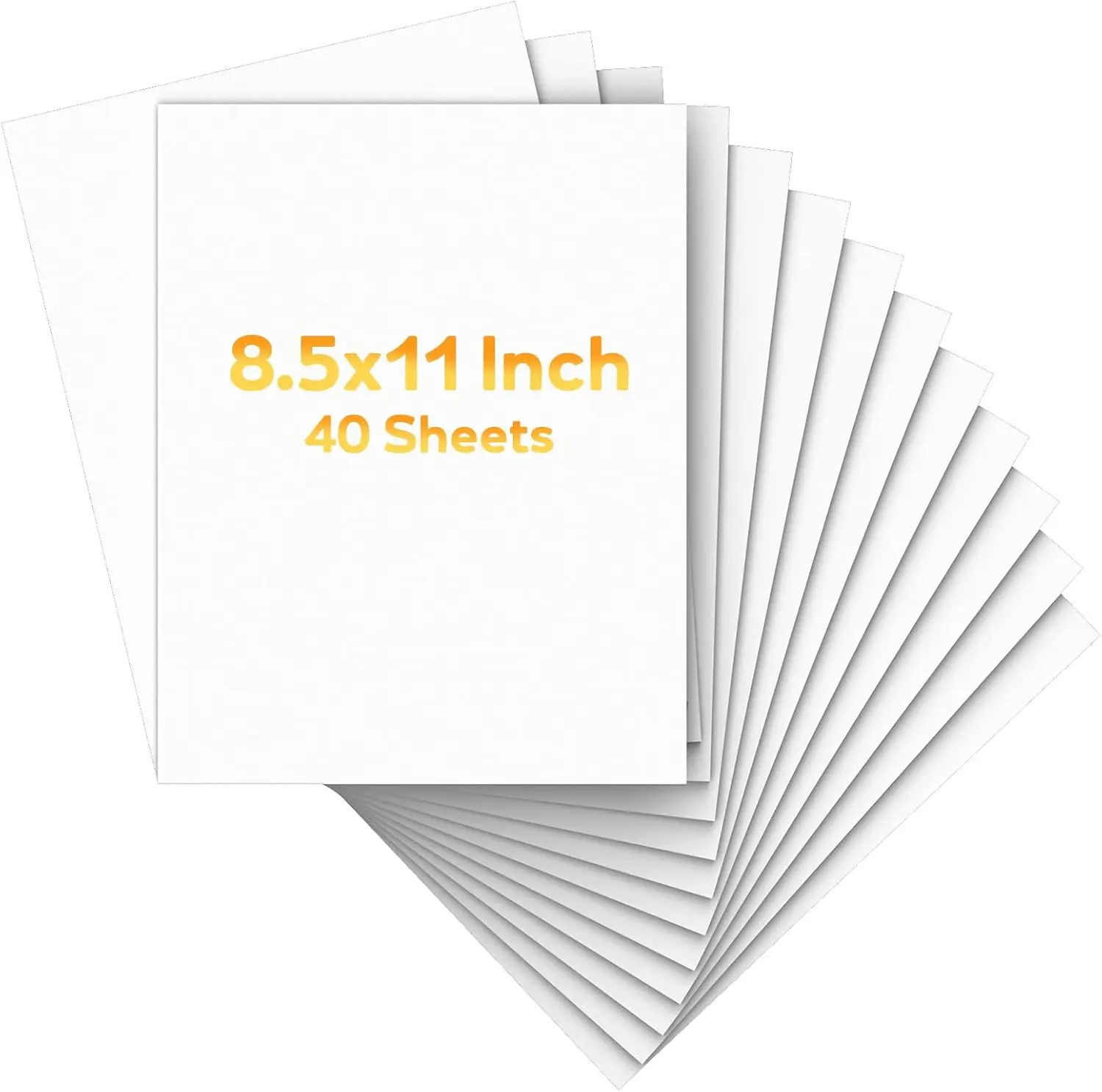 White Cardstock Paper 8.5x11, 40 Sheets for Invitations, Cards, Office Printing
White Cardstock Paper 8.5x11, 40 Sheets for Invitations, Cards, Office Printing