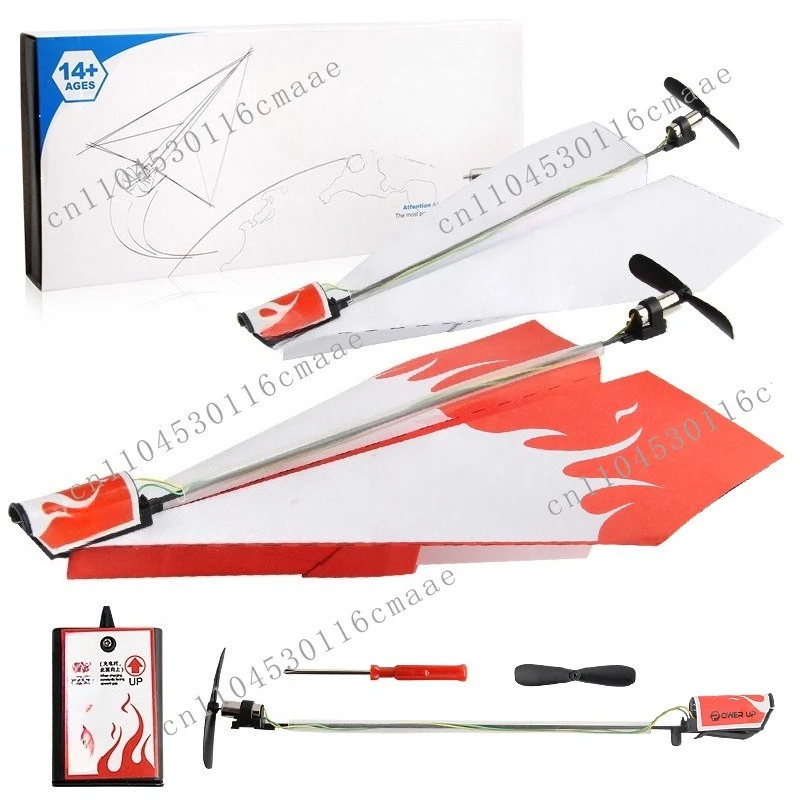 Charging Motor Electric Hand Throwing Paper Airplane Model Engine Folding DIY Paper Power Toy Hot Sale
Charging Motor Electric Hand Throwing Paper Airplane Model Engine Folding DIY Paper Power Toy Hot Sale