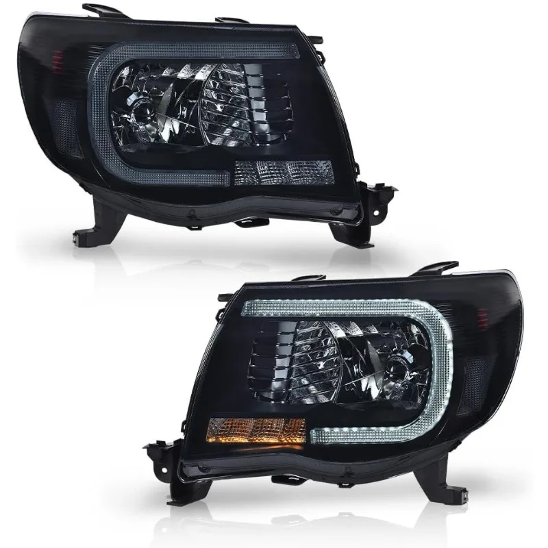 PIT66 LED Tube Projector Headlights Headlamps W/O Bulbs Compatible with 2005-2011 Smoke Lens Black Housing Clear Reflector
PIT66 LED Tube Projector Headlights Headlamps W/O Bulbs Compatible with 2005-2011 Smoke Lens Black Housing Clear Reflector