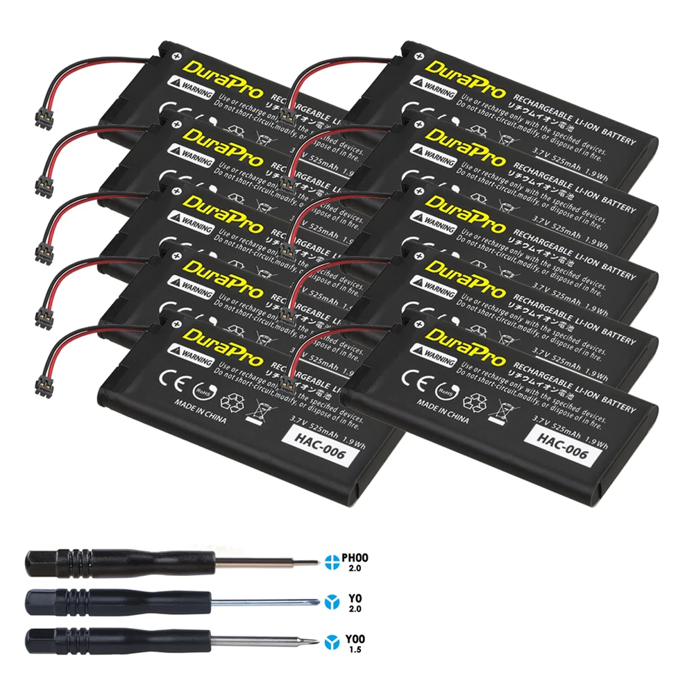 10pcs HAC-006 HAC006 525mAh Battery for Nintendo Switch HAC 006 HAC-015 HAC-016 HAC-A-JCL-C0 HAC-A-JCR-C0 Switch NS Joy-Con
10pcs HAC-006 HAC006 525mAh Battery for Nintendo Switch HAC 006 HAC-015 HAC-016 HAC-A-JCL-C0 HAC-A-JCR-C0 Switch NS Joy-Con