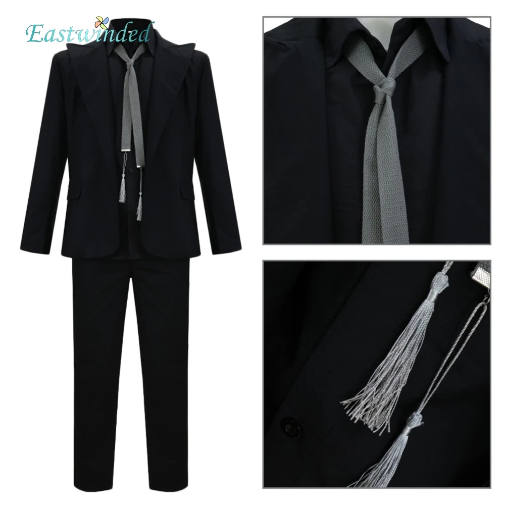 TV Omen of Good Crowley Cosplay Black Uniform Costume Men Suit Tie Clothes Outfits Roleplay Adult Male Halloween Carnival Party
TV Omen of Good Crowley Cosplay Black Uniform Costume Men Suit Tie Clothes Outfits Roleplay Adult Male Halloween Carnival Party