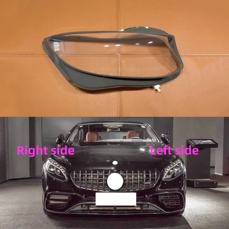 Для Mercedes-Benz S Class Coupe S63 W217 2016-2019 линза фары сменная крышка фары стекло фары
Для Mercedes-Benz S Class Coupe S63 W217 2016-2019 линза фары сменная крышка фары стекло фары