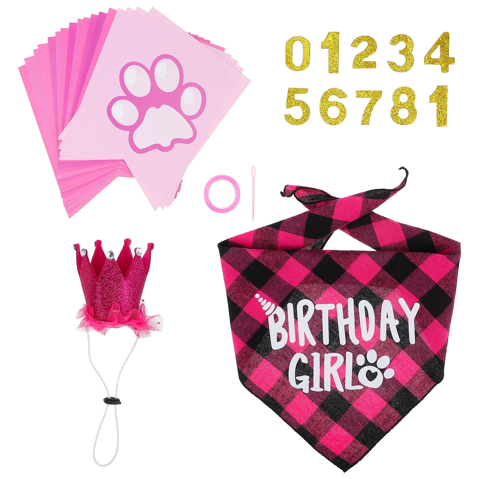 Pet Suit Costume Girl Crown Polyester Costumes Small Dogs Hat Dog Birthday Outfit Girl Birthday Hat Cat Dog Bandana Set
Pet Suit Costume Girl Crown Polyester Costumes Small Dogs Hat Dog Birthday Outfit Girl Birthday Hat Cat Dog Bandana Set