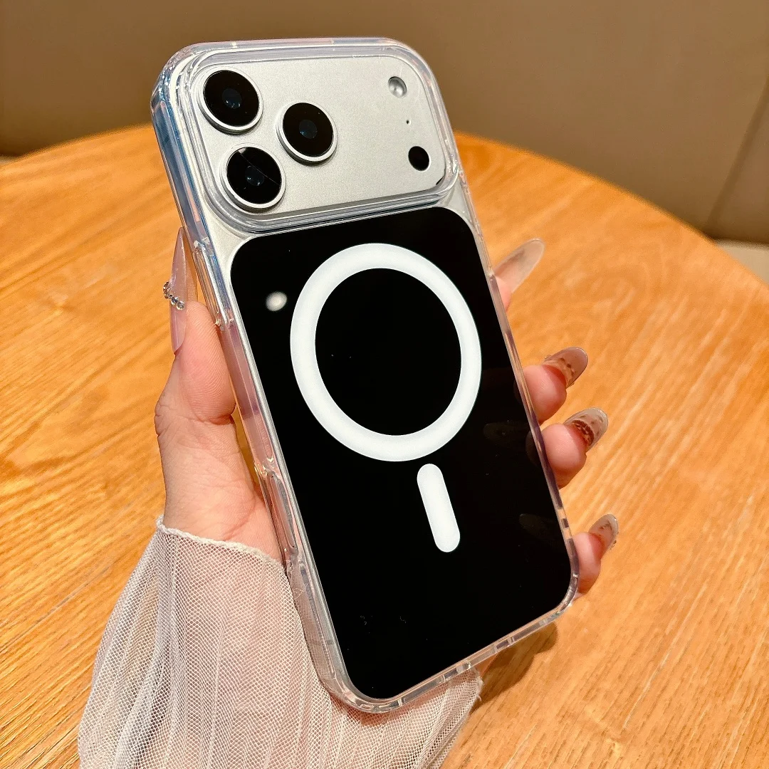 Чехол для телефона Magsafe с магнитной беспроводной зарядкой для iPhone 17 Air 16E 15 14 Plus 13 12 11 Pro Max, оригинальные цвета, акриловый чехол
Чехол для телефона Magsafe с магнитной беспроводной зарядкой для iPhone 17 Air 16E 15 14 Plus 13 12 11 Pro Max, оригинальные цвета, акриловый чехол