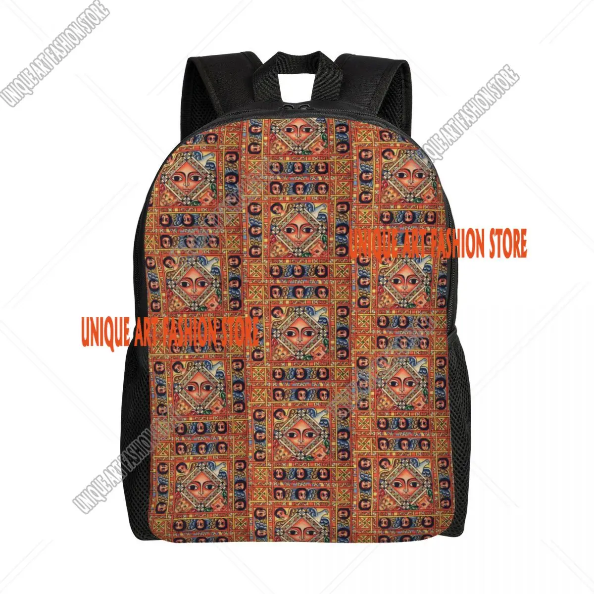 Ethiopian Ancient Art Laptop Backpack Women Men Basic Bookbag for School College Students Bag
Ethiopian Ancient Art Laptop Backpack Women Men Basic Bookbag for School College Students Bag