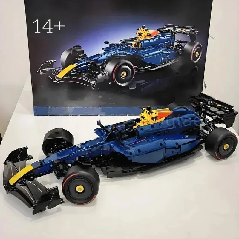 Новый гоночный автомобиль Technic Formula 1 RB-20, совместимый 42206 F1, 1639 шт., кирпичи, сбрасываемые встроенные игрушки для детей, взрослых, подарки 666
Новый гоночный автомобиль Technic Formula 1 RB-20, совместимый 42206 F1, 1639 шт., кирпичи, сбрасываемые встроенные игрушки для детей, взрослых, подарки 666