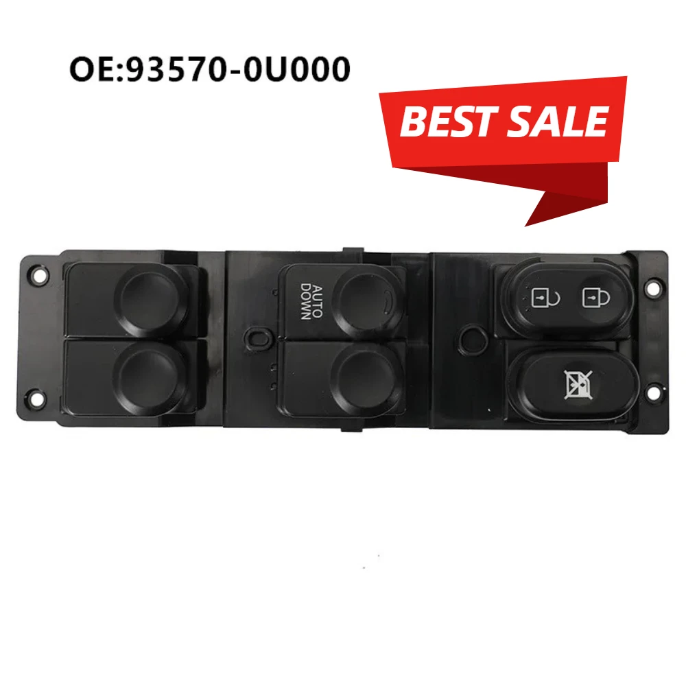 Master Power Window Lifter Control Switch for Hyundai Verna Left Front Electric Door Window Regulator Button Switch 93570-0U000
Master Power Window Lifter Control Switch for Hyundai Verna Left Front Electric Door Window Regulator Button Switch 93570-0U000