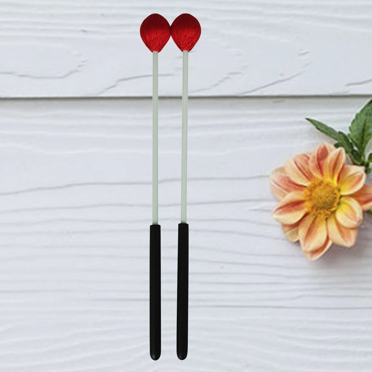 1 Pair of Medium Keyboard Marimba Mallets Blue Hard Yarn Head with Beech Handle for Beginner Player (Red)
1 Pair of Medium Keyboard Marimba Mallets Blue Hard Yarn Head with Beech Handle for Beginner Player (Red)