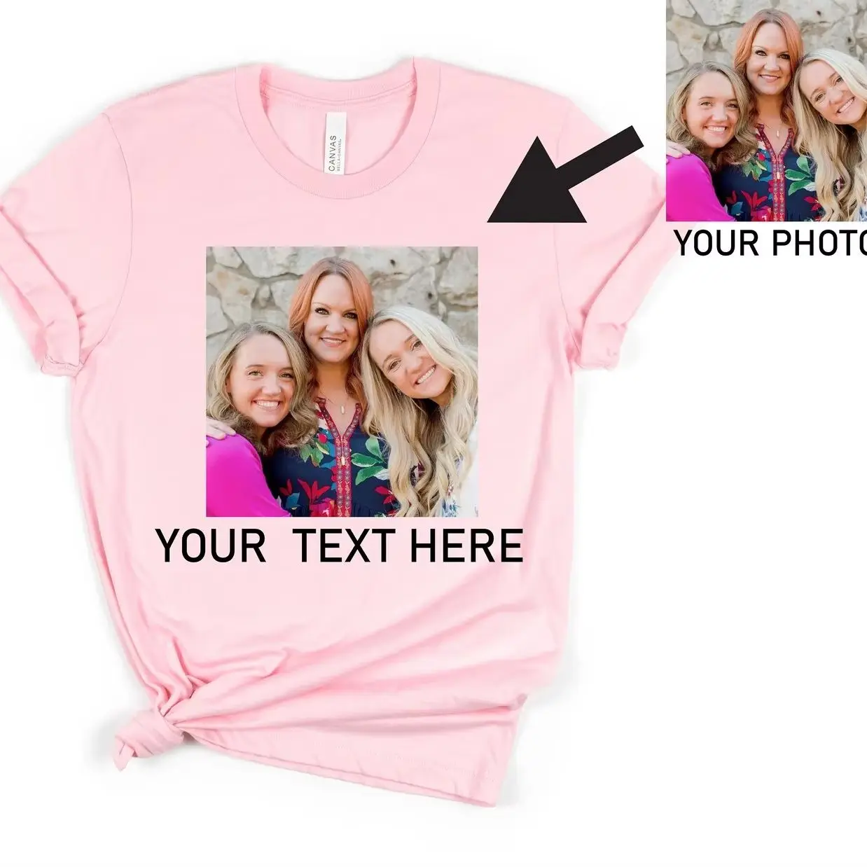 Custom Your Text Photo Mom Portrait Here Shirt Mother Day Gifts Women Personalized Shirts Short Sleeve Comfortable Cotton Tee
Custom Your Text Photo Mom Portrait Here Shirt Mother Day Gifts Women Personalized Shirts Short Sleeve Comfortable Cotton Tee