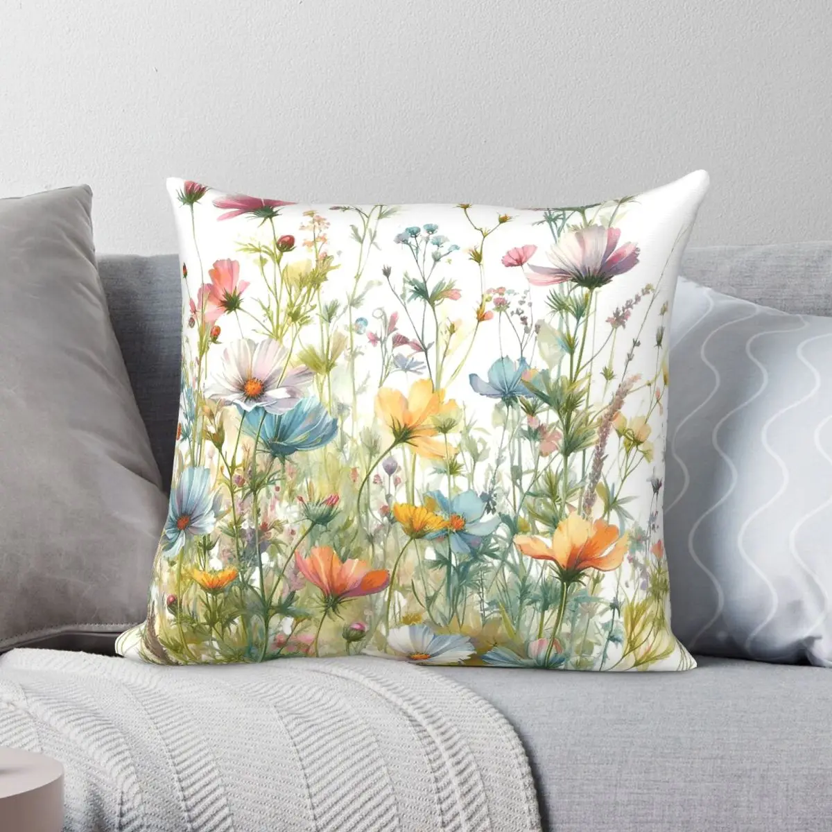 Colorful Wild Flower Field Square Pillowcase Polyester Linen Velvet Printed Zip Decorative Pillow Case Home Cushion Cover 45x45
Colorful Wild Flower Field Square Pillowcase Polyester Linen Velvet Printed Zip Decorative Pillow Case Home Cushion Cover 45x45