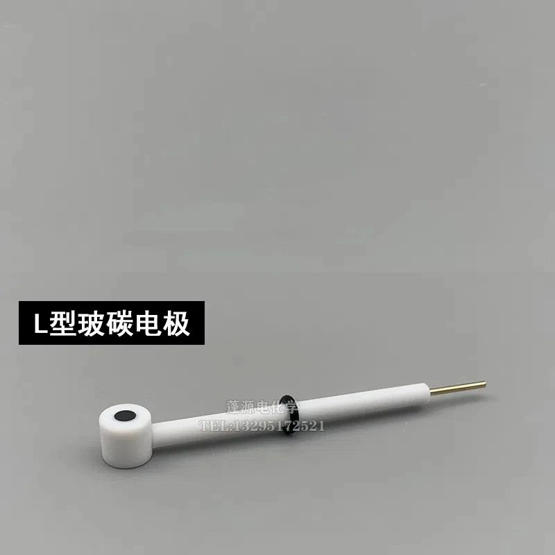 Стеклянный угольный электрод L-типа GC Стержень из ПТФЭ
Стеклянный угольный электрод L-типа GC Стержень из ПТФЭ