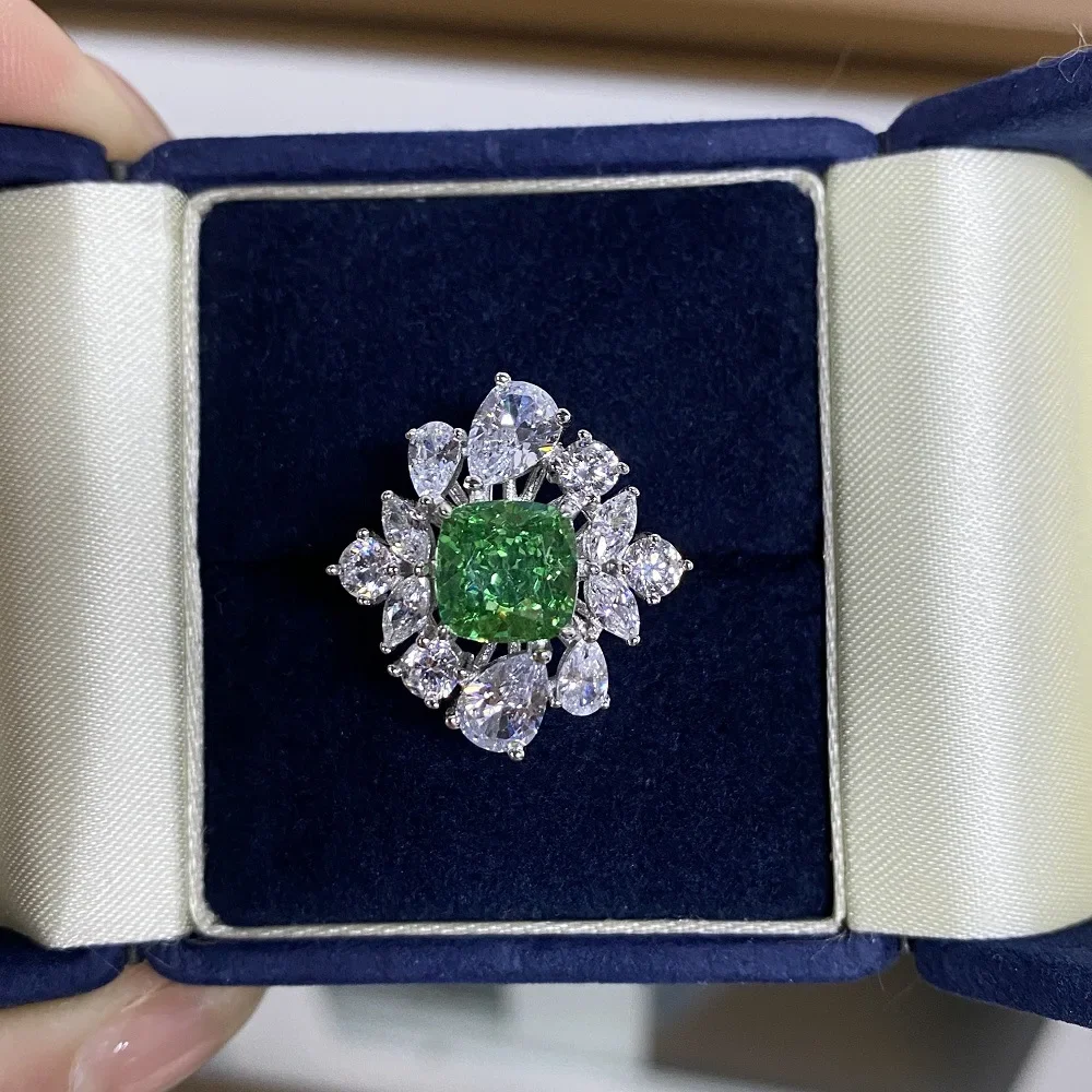 NovaGlod Luxury Solid Platinum PT950 Women's Aquamarine Diamond Ring 3 karat Moissanite Diamond Ring
NovaGlod Luxury Solid Platinum PT950 Women's Aquamarine Diamond Ring 3 karat Moissanite Diamond Ring
