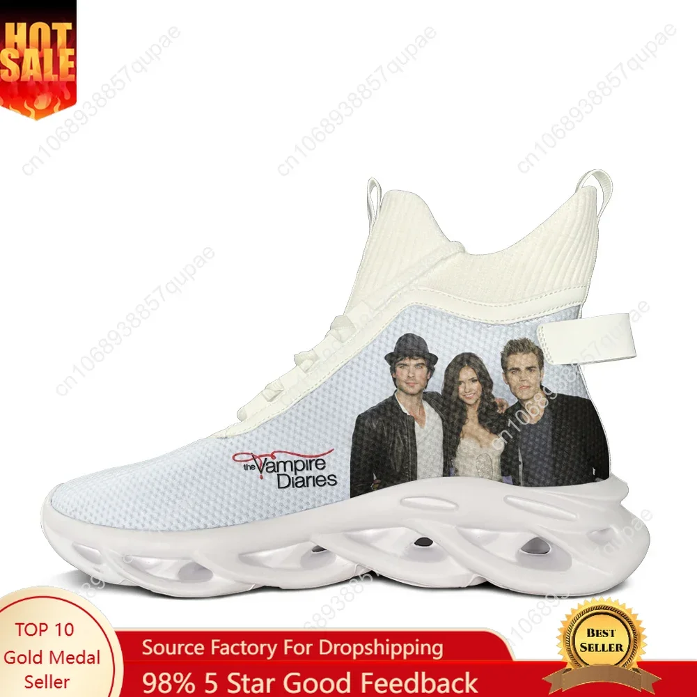 The Vampire Diaries Top Flats Sneakers Damon Salvatore Men Women Sports Running Shoes Sneaker Lace Up Mesh Footwear Custom Shoe
The Vampire Diaries Top Flats Sneakers Damon Salvatore Men Women Sports Running Shoes Sneaker Lace Up Mesh Footwear Custom Shoe
