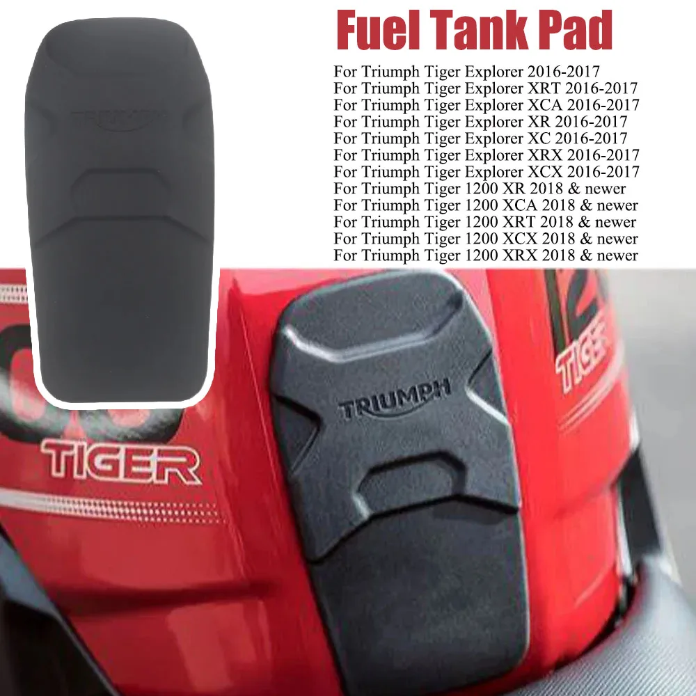 Motorcycle Sticker rubber Black Fuel Tank Pad Waterproof anti slip fuel tank pad sticker FitFor Triumph Tiger Explorer Tiger1200
Motorcycle Sticker rubber Black Fuel Tank Pad Waterproof anti slip fuel tank pad sticker FitFor Triumph Tiger Explorer Tiger1200
