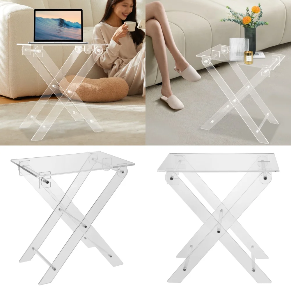 Café TablesFoldable Acrylic Computer Desk Multi Functional Table for Living Room and Bedroom
Café TablesFoldable Acrylic Computer Desk Multi Functional Table for Living Room and Bedroom