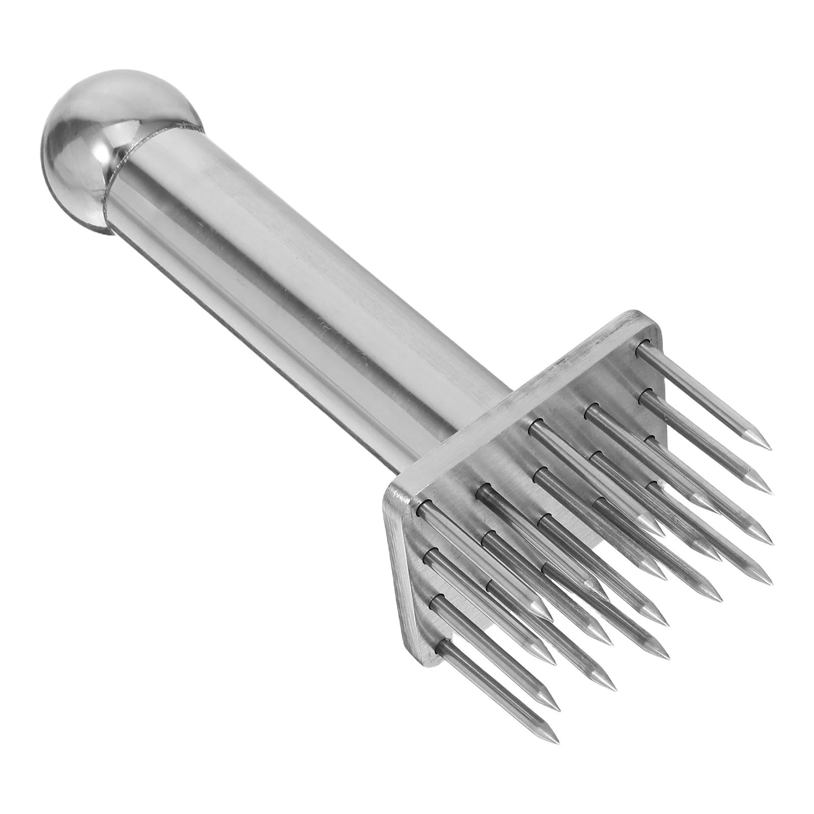 18-Pin Stainless Steel Meat Tenderizer Hammer For Pork Beef Steak Kitchen Mallet Tool Ground Meat Pounder Cooking Supply
18-Pin Stainless Steel Meat Tenderizer Hammer For Pork Beef Steak Kitchen Mallet Tool Ground Meat Pounder Cooking Supply