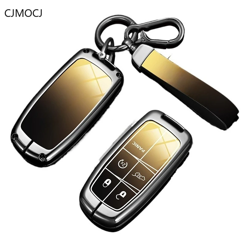 Premium Zinc Alloy Key Cover Case for Dodge Journey/Charger/Challenger/Durango/Hellcat/SRT/Viper - Protective Key Fob Shell
Premium Zinc Alloy Key Cover Case for Dodge Journey/Charger/Challenger/Durango/Hellcat/SRT/Viper - Protective Key Fob Shell