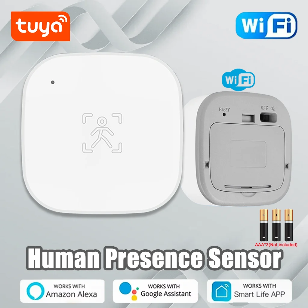 Умный радар-детектор движения Tuya WiFi Датчик присутствия человека Низкая мощность Стабильный Alexa Google Совместимость
Умный радар-детектор движения Tuya WiFi Датчик присутствия человека Низкая мощность Стабильный Alexa Google Совместимость