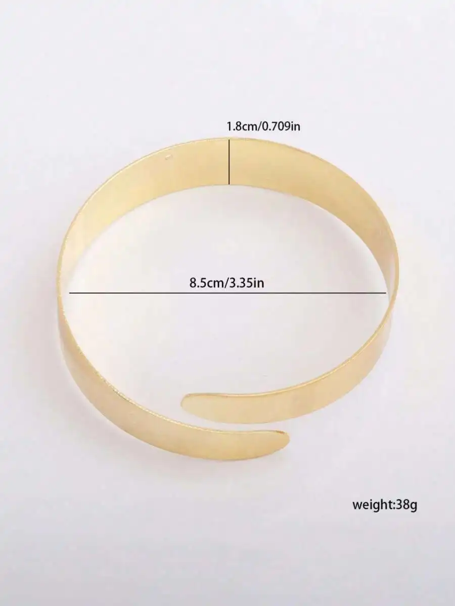 Elegant Stainless Steel Bangle For Women Daily Wear Parties Beach
Elegant Stainless Steel Bangle For Women Daily Wear Parties Beach