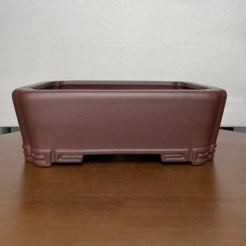 UnGlazed Ceramic Rectangular Hand-carved Eco-Friendly Durable Bonsai Flower Pots Drainage Hole 10/20L Large Size Garden
UnGlazed Ceramic Rectangular Hand-carved Eco-Friendly Durable Bonsai Flower Pots Drainage Hole 10/20L Large Size Garden