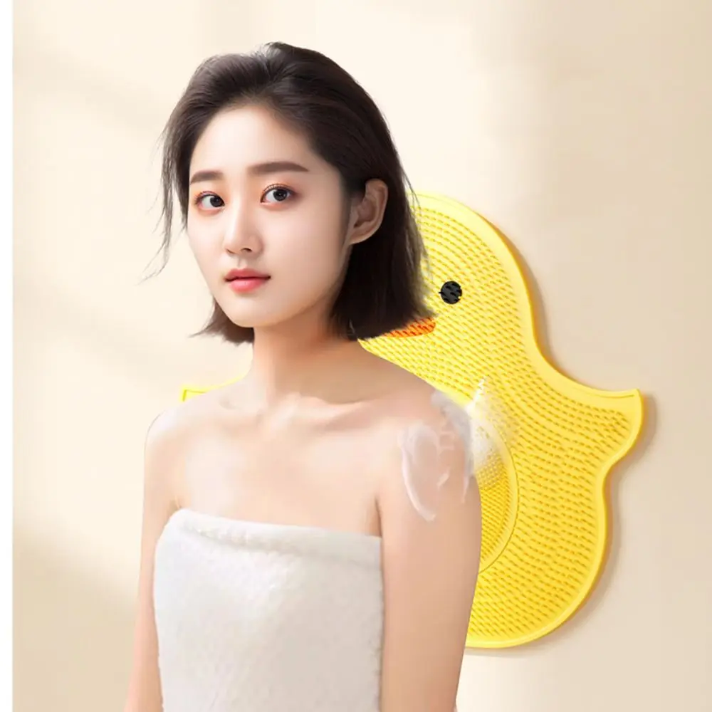 Silicone Bathroom Non Slip Pad Duck Shaped Comfortable Shower Foot Scrubber Mat with Suction Cups Durable Floor Mat Foot Cleaner
Silicone Bathroom Non Slip Pad Duck Shaped Comfortable Shower Foot Scrubber Mat with Suction Cups Durable Floor Mat Foot Cleaner
