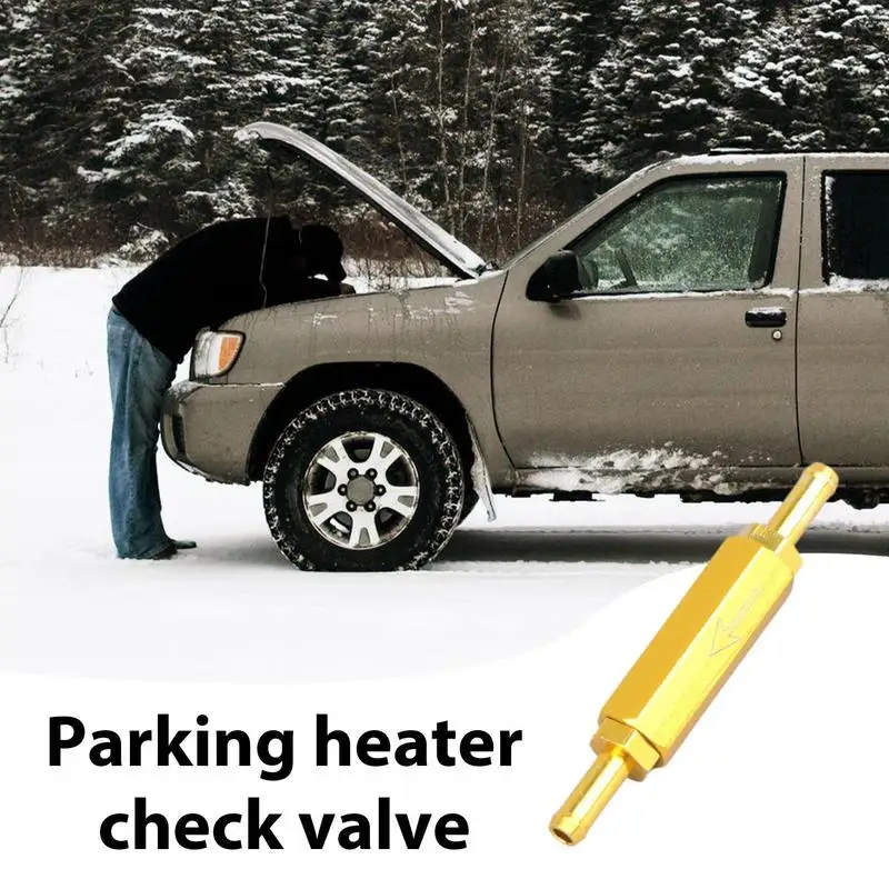 Sump Pump Check Valve Oil Line Single Way Check Valve Metal Internal Thread 5mm Split Valve Oil Circuit Parking Heater accessory
Sump Pump Check Valve Oil Line Single Way Check Valve Metal Internal Thread 5mm Split Valve Oil Circuit Parking Heater accessory