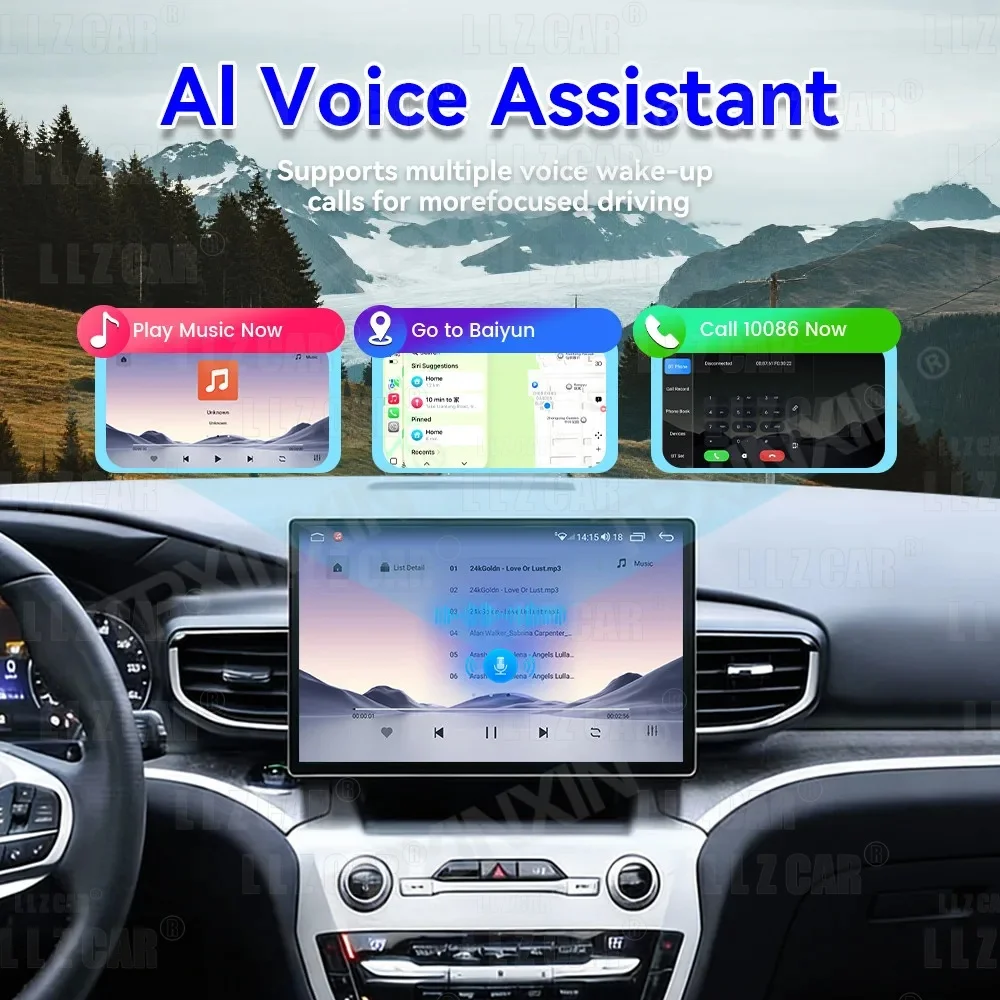 13" Android For Ford Explorer 2020-2025 Car Multimedia Player GPS Head Unit Stereo radio CarPlay Android Auto 4G+WiFi 1920*1200
13" Android For Ford Explorer 2020-2025 Car Multimedia Player GPS Head Unit Stereo radio CarPlay Android Auto 4G+WiFi 1920*1200