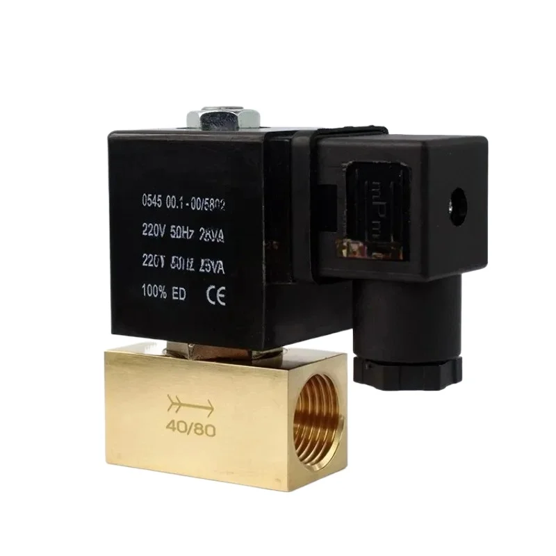 JT22-02 High Pressure Solenoid Valve 2/2 Way Normally Closed 8MPa AC220V
JT22-02 High Pressure Solenoid Valve 2/2 Way Normally Closed 8MPa AC220V