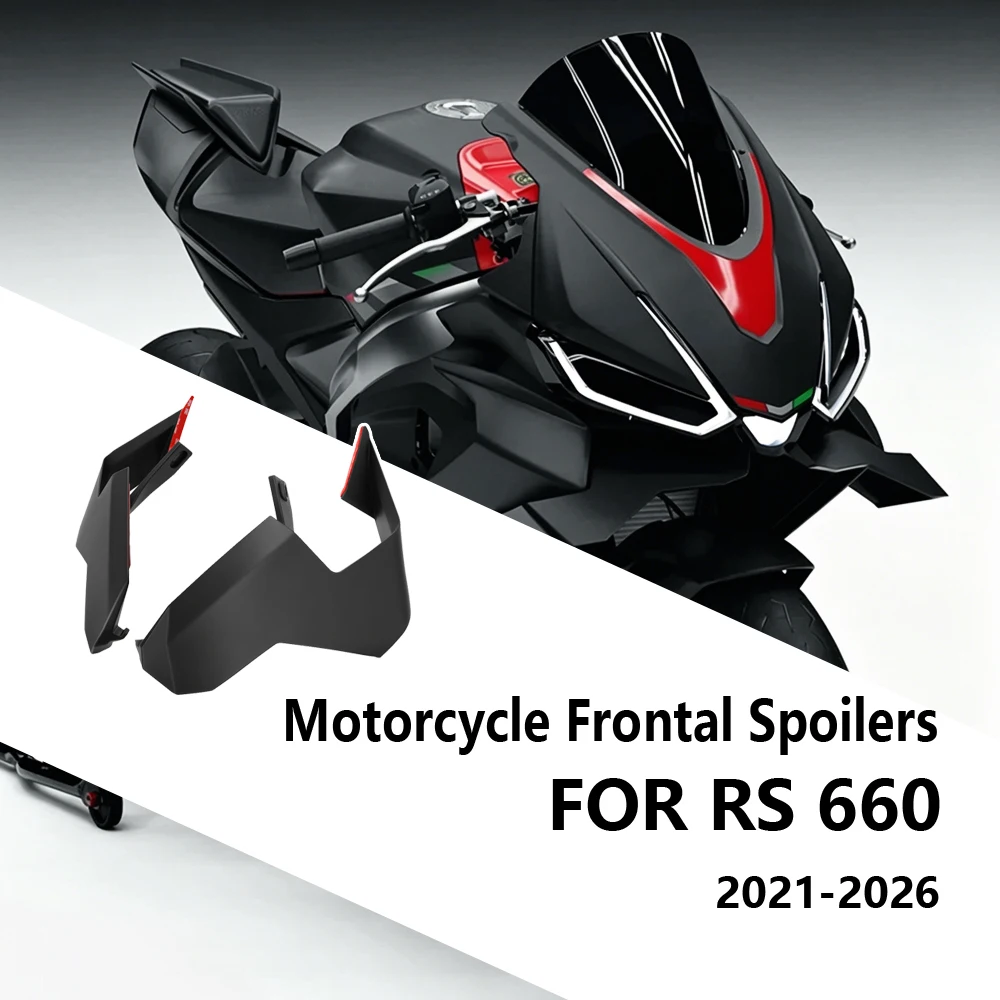Motorcycle Aerodynamic Front Winglets Fairing Spoiler Cone Cover Protector For Aprilia RS660 2021 2022 2023 2024 2025 2026
Motorcycle Aerodynamic Front Winglets Fairing Spoiler Cone Cover Protector For Aprilia RS660 2021 2022 2023 2024 2025 2026