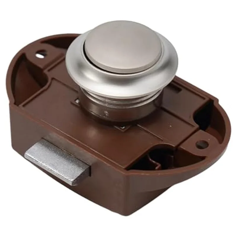 AT19-For RV Motorhome Caravan Cupboard Furniture Push Button Cabinet Latch Lock Cabinet & Furniture Locks
AT19-For RV Motorhome Caravan Cupboard Furniture Push Button Cabinet Latch Lock Cabinet & Furniture Locks