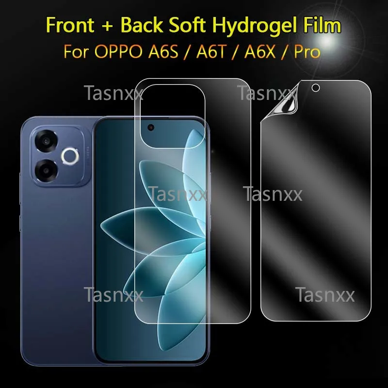 Front / Back Soft TPU Film For OPPO A6 A6S A6T A6X Pro Ultra Clear Anti Scratch Full Cover Screen Protector -Not Tempered Glass
Front / Back Soft TPU Film For OPPO A6 A6S A6T A6X Pro Ultra Clear Anti Scratch Full Cover Screen Protector -Not Tempered Glass