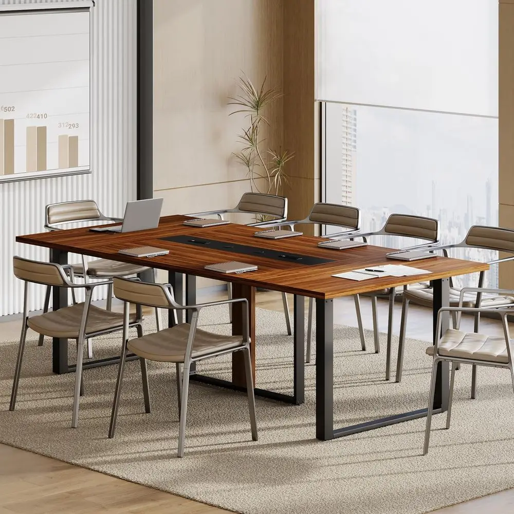 Conference Table with Wheels,2 Pack Conference Room Tables,Mobile Meeting Training Table for Office, Suitable for Conference Ro
Conference Table with Wheels,2 Pack Conference Room Tables,Mobile Meeting Training Table for Office, Suitable for Conference Ro