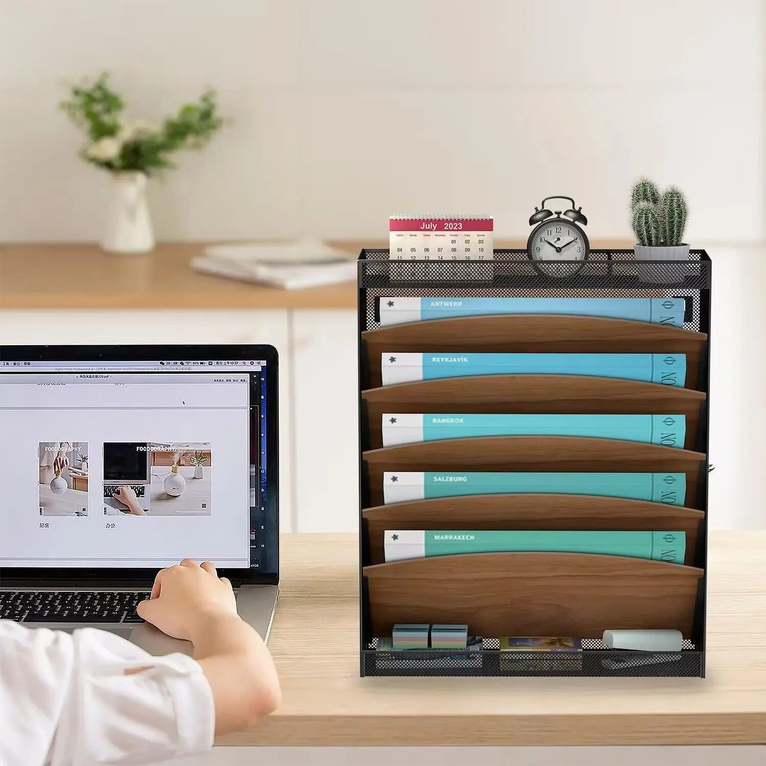 6 Layer Metal Desktop Shelf Black Large Capacity Multi-Functional Bookshelf File Storage Shelf Office Dormitory Bookshelf
6 Layer Metal Desktop Shelf Black Large Capacity Multi-Functional Bookshelf File Storage Shelf Office Dormitory Bookshelf