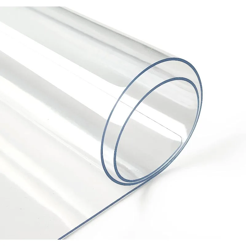 60×108 Inch Clear Table Protector, Rectangular Vinyl Desk Pad, PVC Plastic Table Co
60×108 Inch Clear Table Protector, Rectangular Vinyl Desk Pad, PVC Plastic Table Co