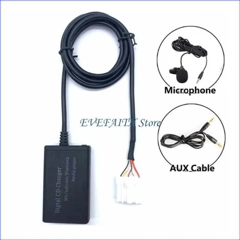 124B Car Music Hands-Free Adapter Auxiliary Line Aux Receiver for
124B Car Music Hands-Free Adapter Auxiliary Line Aux Receiver for