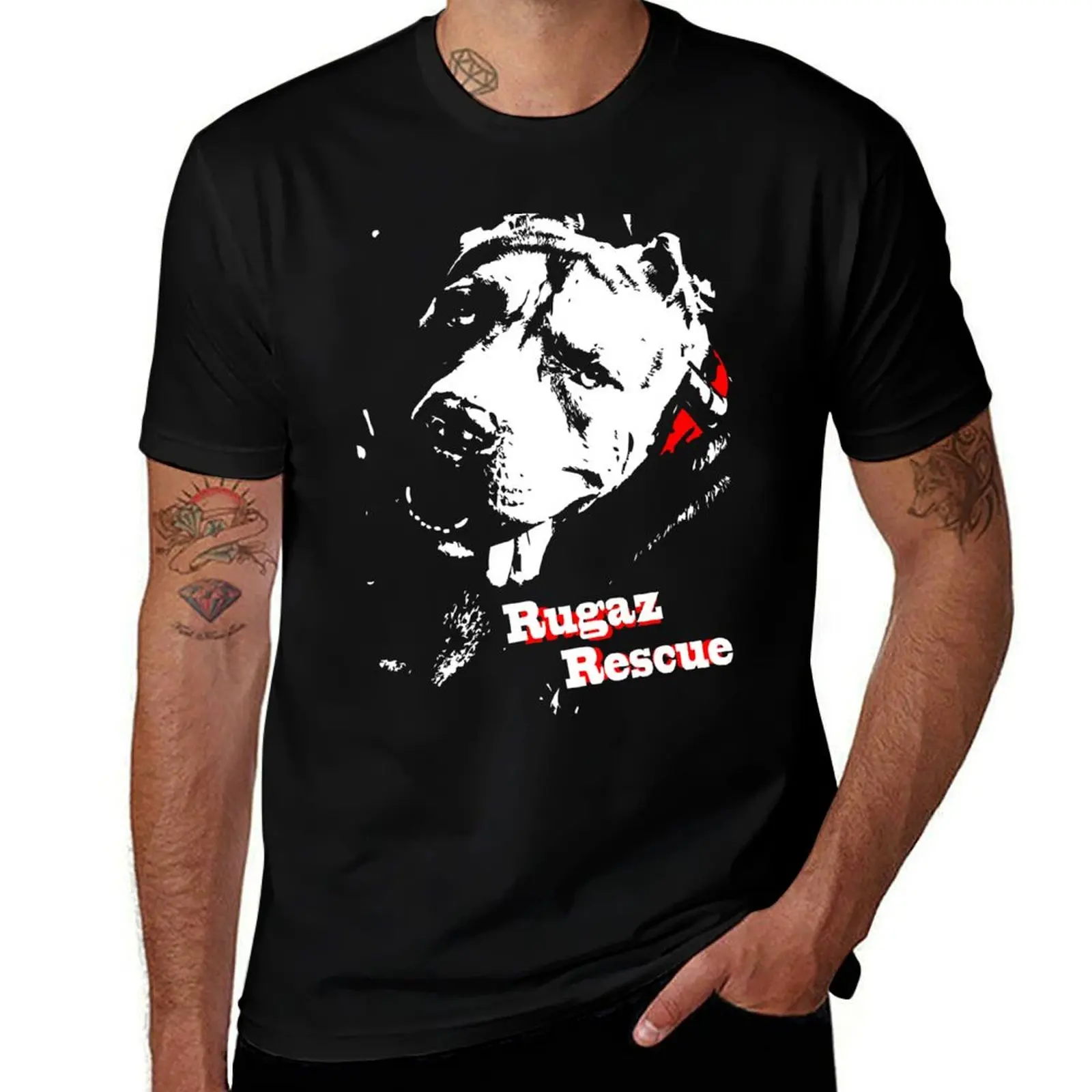 Rugaz Rescue It Ain't Black & White T-Shirt t shirts for man cotton funny black cotton t-shirt plain for man package T-Shirt
Rugaz Rescue It Ain't Black & White T-Shirt t shirts for man cotton funny black cotton t-shirt plain for man package T-Shirt