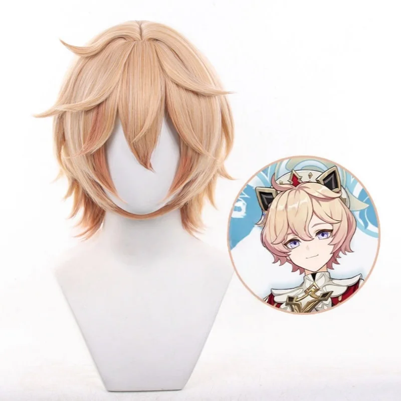 Game Genshin Impact Dahlia Cosplay Wig Orange Pink Short Hair Goth Vampire Heterochromia Boy Mondstadt Halloween + Wig Cap
Game Genshin Impact Dahlia Cosplay Wig Orange Pink Short Hair Goth Vampire Heterochromia Boy Mondstadt Halloween + Wig Cap