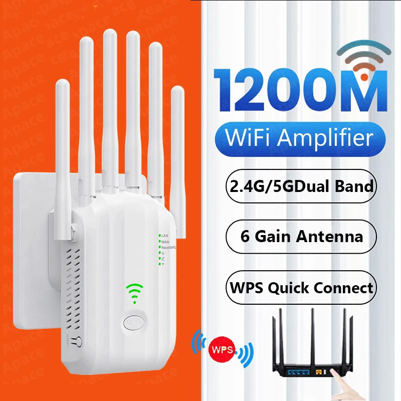 5 ГГц AC1200 Wi-Fi повторитель 1200 Мбит/с беспроводной Wi-Fi удлинитель усилитель 2,4G/5 ГГц двухдиапазонный WPS усилитель сигнала сеть дальнего действия
5 ГГц AC1200 Wi-Fi повторитель 1200 Мбит/с беспроводной Wi-Fi удлинитель усилитель 2,4G/5 ГГц двухдиапазонный WPS усилитель сигнала сеть дальнего действия