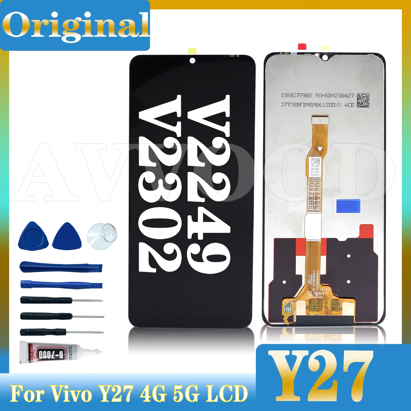 Оригинальный дисплей для Vivo Y27 4G Φ LCD V2249 V2302 дисплей для Vivo Y27s запасные части для ремонта ЖК-дисплея
Оригинальный дисплей для Vivo Y27 4G Φ LCD V2249 V2302 дисплей для Vivo Y27s запасные части для ремонта ЖК-дисплея