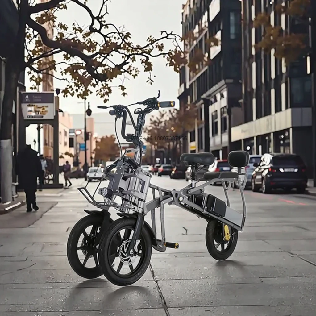 New Design Popular Riding Trike S6 E-bicycle 3 Wheel Electric Bike Dual Battery 48v 500w Three Wheel Ebike Folding
New Design Popular Riding Trike S6 E-bicycle 3 Wheel Electric Bike Dual Battery 48v 500w Three Wheel Ebike Folding