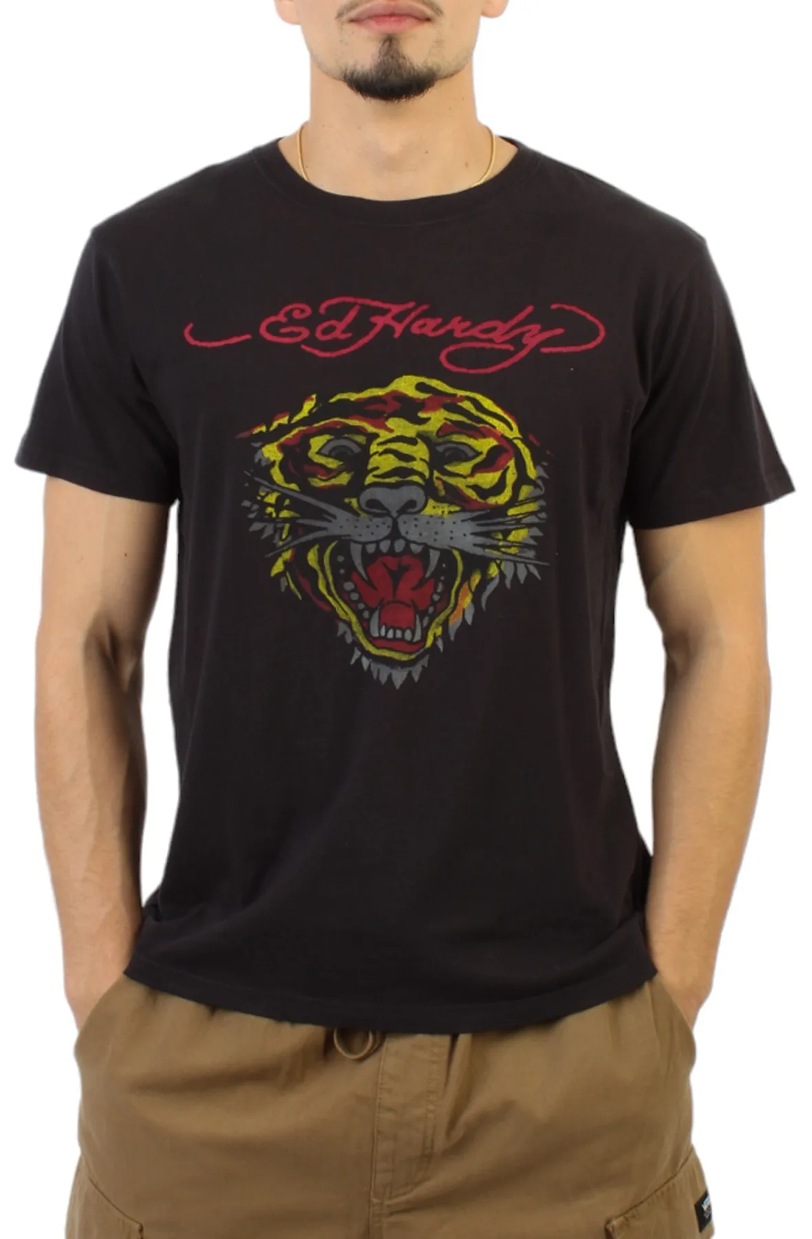 ED HARDY Tiger Head T-Shirt --- High-end Luxury Is for Both Men and Women Top Y2k
ED HARDY Tiger Head T-Shirt --- High-end Luxury Is for Both Men and Women Top Y2k