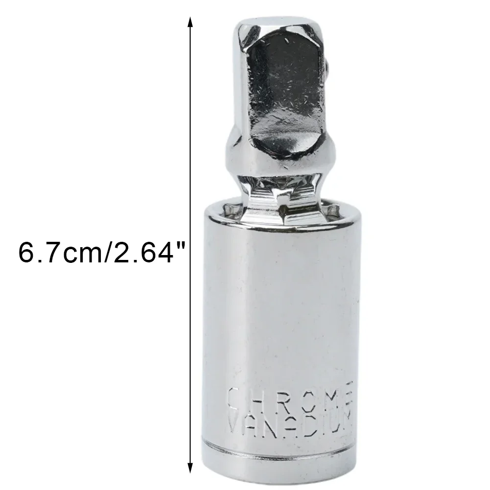 360 Degree Socket Adapter 1/2" 1/2" 1/4" 1/2" 3/8" 3/8" Chrome Vanadium Steel High Qaulity
360 Degree Socket Adapter 1/2" 1/2" 1/4" 1/2" 3/8" 3/8" Chrome Vanadium Steel High Qaulity