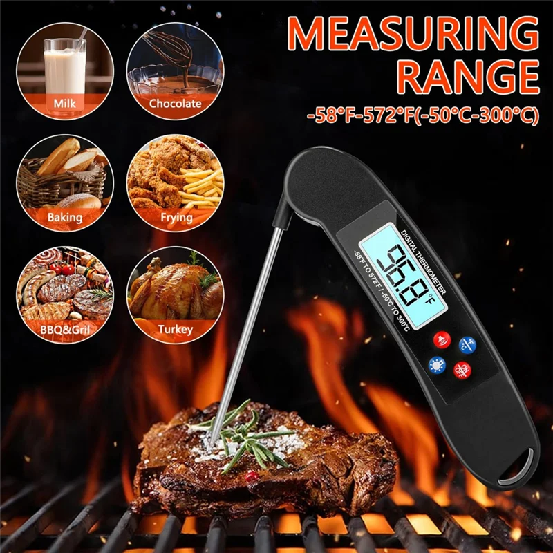 A84E-Professional Meat Thermometer Digital Talking Thermometer For The Blind Easy Gadgets Instant Read Thermometer For Grilling
A84E-Professional Meat Thermometer Digital Talking Thermometer For The Blind Easy Gadgets Instant Read Thermometer For Grilling