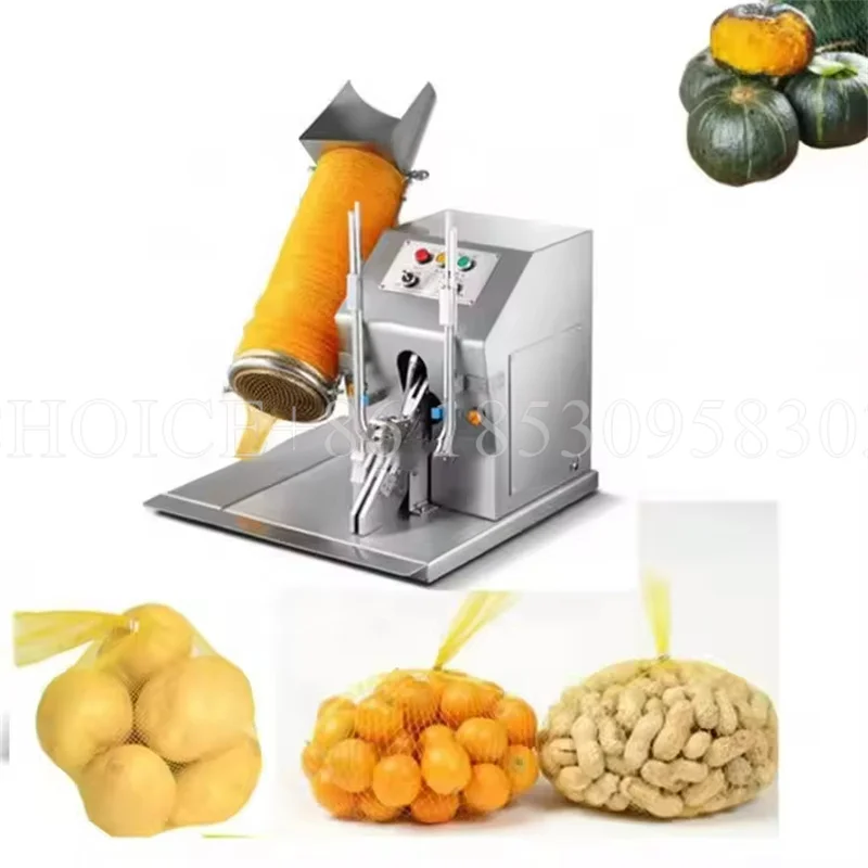 Commercial Fruit Vegetable Net Bag Sealing Maker Garlic Ginger Binding Packing Sealing Machine Double Buckle Sealing Maker
Commercial Fruit Vegetable Net Bag Sealing Maker Garlic Ginger Binding Packing Sealing Machine Double Buckle Sealing Maker